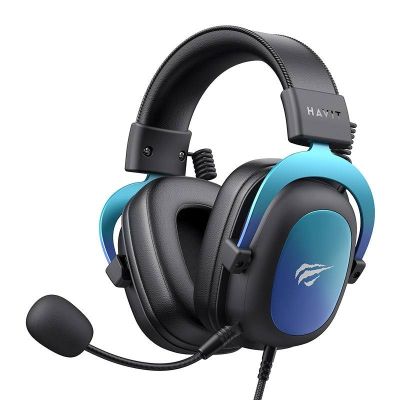 HAVIT H2002U PRO Bluetooth-Gaming-Kopfhörer (Schwarz und Blau)
