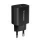2. Wozinsky WGWCB USB-A USB-C 20W Wandladegerät - Schwarz