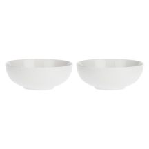 2er-Set Momenti Salatschüsseln – Weiß, 22 cm