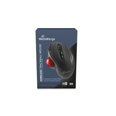 3. MediaRange MROS263 Maus, Home-Funktion, rechte Seite, USB Typ-C, Trackball, 2400 DPI