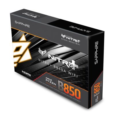7. SAPPHIRE NITRO+ B850A WIFI7 Motherboard