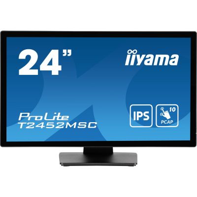 18. iiyama ProLite T2452MSC-B1 Computermonitor 23,8 Zoll 1920 x 1080 px Full HD LCD-Touchscreen Schwarz