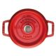 2. Runder Gusseisentopf STAUB La Cocotte 40509-814-0 – 1,7 l, rot