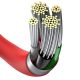 7. Baseus Superior USB - Lightning Kabel 2,4 A 1 m rot (CALYS-A09)