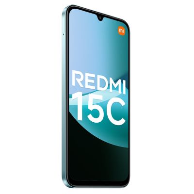 4. Xiaomi Redmi 15C 4G Mintgrün, 6,9" IPS-LCD-Display (720 x 1600 Pixel), Mediatek-Prozessor, 4 GB interner Arbeitsspeicher, 256 GB interner Speicher, Dual-SIM (Nano-SIM-Karte), 4G-Netzwerk, 50-MP-Hauptkamera, Frontkamera-Auflösung