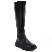 Schwarze, gefütterte Damenstiefel, Sergio Leone KZ-02