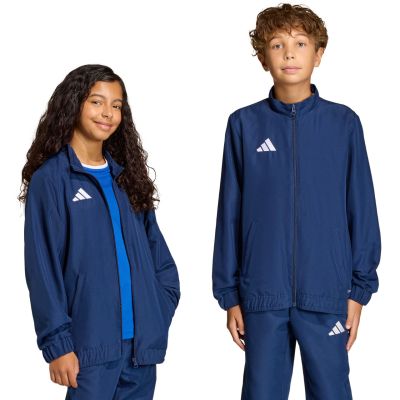 adidas Entrada 26 Presentation Kinder-Trainingsjacke marineblau JZ6615