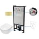 6-in-1 Unterputz-WC-Set