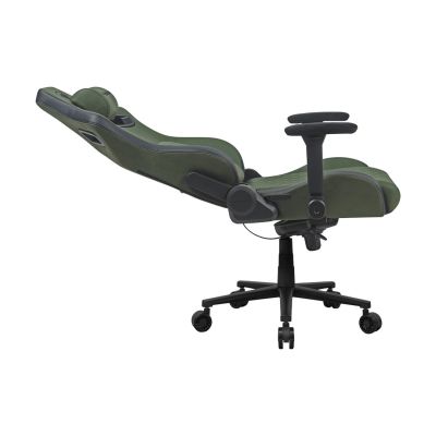 10. COUGAR DEFENSOR S ARMY GREEN F Universeller Gaming-Stuhl mit gepolstertem Sitz, Grün