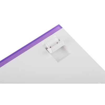 9. HERO84 HE Tastatur mit Dichtung, Weiß+Lila+Farbverlauf+HELL JadeKing Schalter RGB AULA
