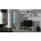 3. TV-Schrank SOHO 140 weiß/grau glänzend