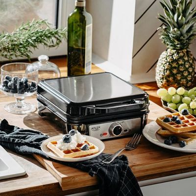 9. ADLER AD 3083 Waffeleisen