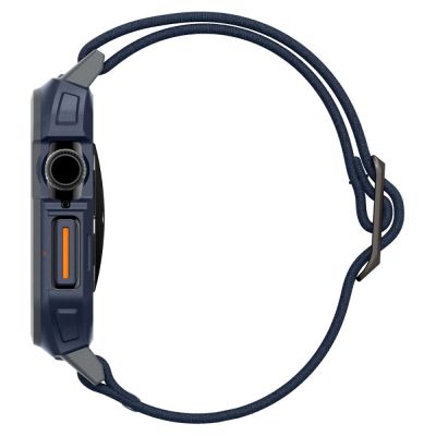 4. Spigen Lite Fit "Pro" Armband für Apple Watch 10 46mm - Marineblau