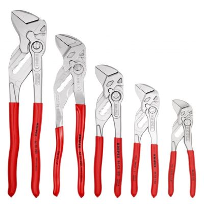 2. KNIPEX Zangenschlüsselsatz, 5-teilig, 125/150/180/250/300 mm