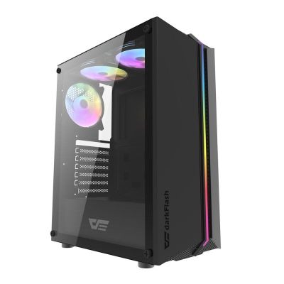2. darkFlash DK151 Midi-Tower Schwarz
