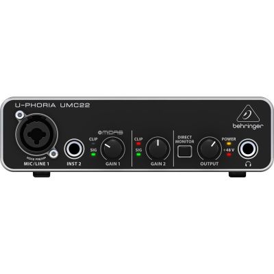2. Behringer UMC22 - USB-Audio-Interface