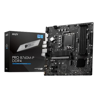 5. MSI PRO B760M-P DDR4 Mainboard