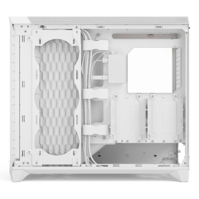 9. Fractal Design Meshify 3 XL Ambience Pro RGB Clear Tint White ATX-Gehäuse