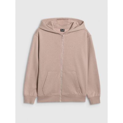 8. Mädchen-Sweatjacke mit Kapuze 4F 4FJRAW25TSWSF2466-83S