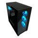 5. LC-Power LC-715B-ON Midi-Tower-Computer-Sicherheitshalterungen Schwarz