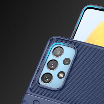 4. Thunder Case flexible gepanzerte Hülle für Samsung Galaxy A73 blau