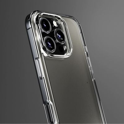 5. SBS-Set mit D3O-Technologie für iPhone 16 Pro - Hülle + Display- und Kameraschutz aus Glas - transparent