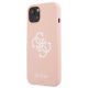 2. Guess GUHCP13SLS4GWPI iPhone 13 mini 5.4" rosa/rosa Hartschale Silikon 4G Logo