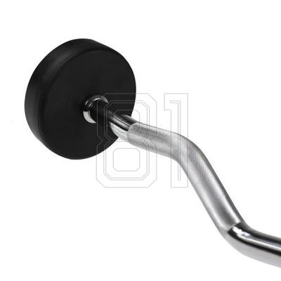 21. Gummierte Langhantel-/Curlstange 20 kg HMS GSL-20