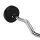 21. Gummierte Langhantel-/Curlstange 20 kg HMS GSL-20