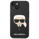 3. Karl Lagerfeld KLHCP14MSLKHBK iPhone 14 Plus 6.7" Hardcase schwarz / schwarzes Silikon Karl`s Head
