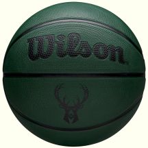 Wilson NBA Team Tribute Solid Milwaukee Bucks Ball WZ4025417XB Basketball Ball