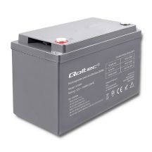 Qoltec AGM-Batterie | 12 V | 100 Ah | max. 1200 A | 28,1 kg