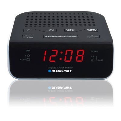 2. Blaupunkt CR5WH Radiowecker, schwarz-weiß