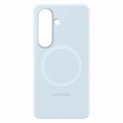 4. Samsung Silikon- Magnet Case für Samsung Galaxy S26, MagSafe-kompatibel – Blau