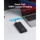 4. VEGER T100 Powerbank Lithium-Ionen (Li-Ion) 20000 mAh Schwarz