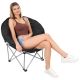 15. TRIP Klappstuhl 83x80x40CM SCHWARZ