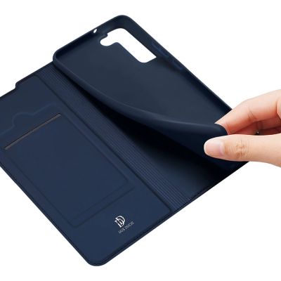 9. Dux Ducis Skin Pro booktype case schutzhülle aufklappbare hülle für Samsung Galaxy S22+ (S22 Plus) blau