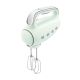 18. Smeg HMF01PGEU Handmixer im Retro-Stil der 1950er Jahre. Pastellgrün.