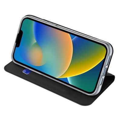 4. Dux Ducis Skin Pro Holster Flip Cover für iPhone 14 Plus schwarz