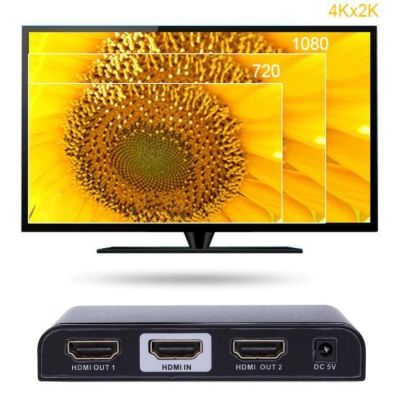 7. Techly IDATA HDMI2-4K2 HDMI TV-Splitter 2x HDMI