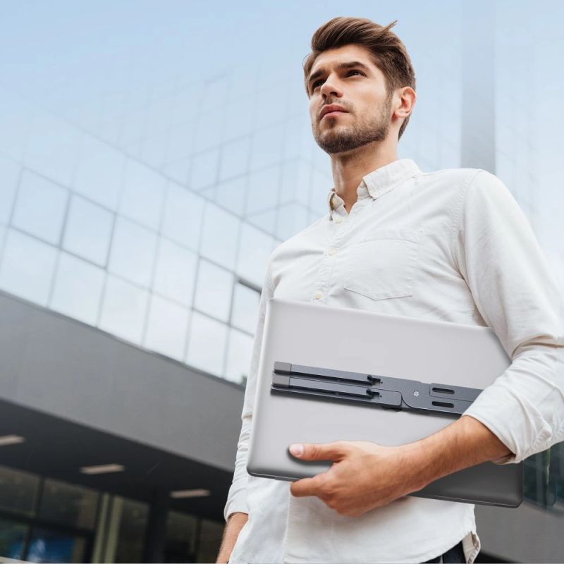 8. Tech-Protect ULS300 Laptopständer – Grau