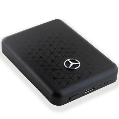 4. Powerbank Mercedes Stars Pattern MagSafe 5W 3000mAh - schwarz
