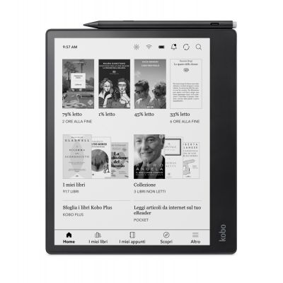 2. Kobo Elipsa 2E 10,3" 32GB Wi-Fi Schwarzer E-Book-Reader