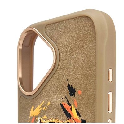 9. Nimmy Tiger MagSafe Hülle für iPhone 16 – braun