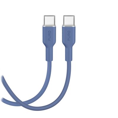 2. Puro ICON USB-C – USB-C-Kabel 1,5 m – Blau