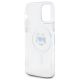 7. Karl Lagerfeld IML Metal Choupette Head MagSafe iPhone 12 Hülle - Weiß