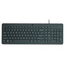 HP 150 Kabelgebundene Tastatur Schwarz 664R5AA