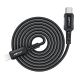 7. Acefast C4-01 Lightning – USB-C PD-Kabel 30 W 3 A 480 Mbit/s 1,8 m – Schwarz