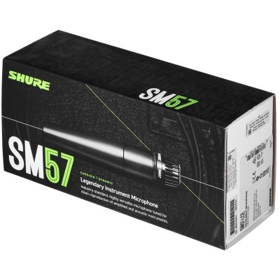 8. Shure SM57-LCE - Dynamisches Mikrofon mit Nierencharakteristik, Instrumenten- und Sprachaufnahmegerät.