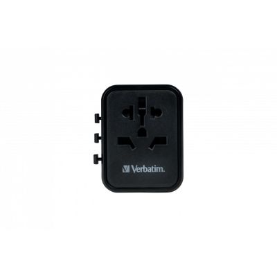 4. Verbatim 49544 Universal-Netzsteckeradapter Schwarz